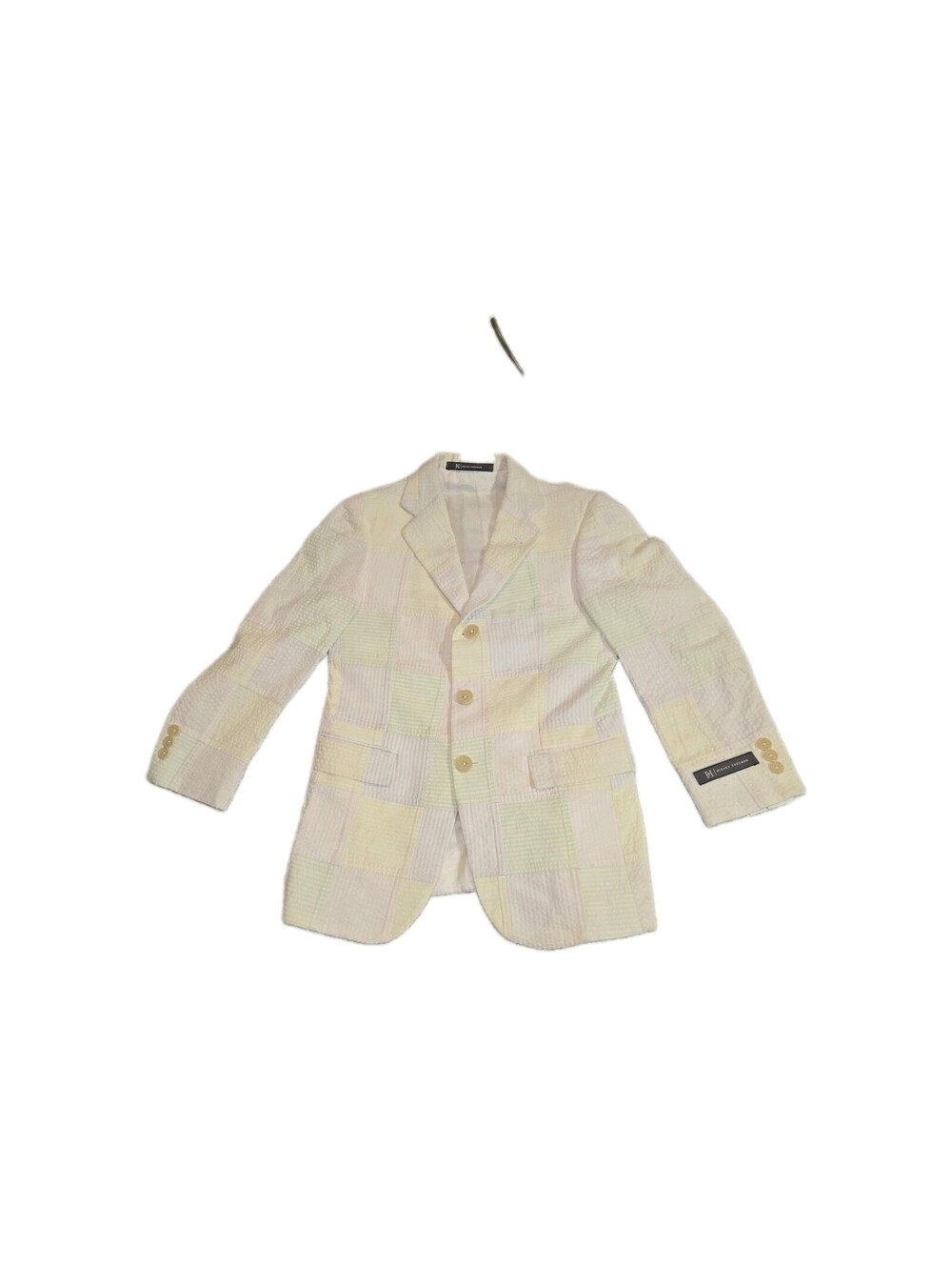 hickey freeman blazer Seersucker Youth Size 6 Nwt Cotton Linen
